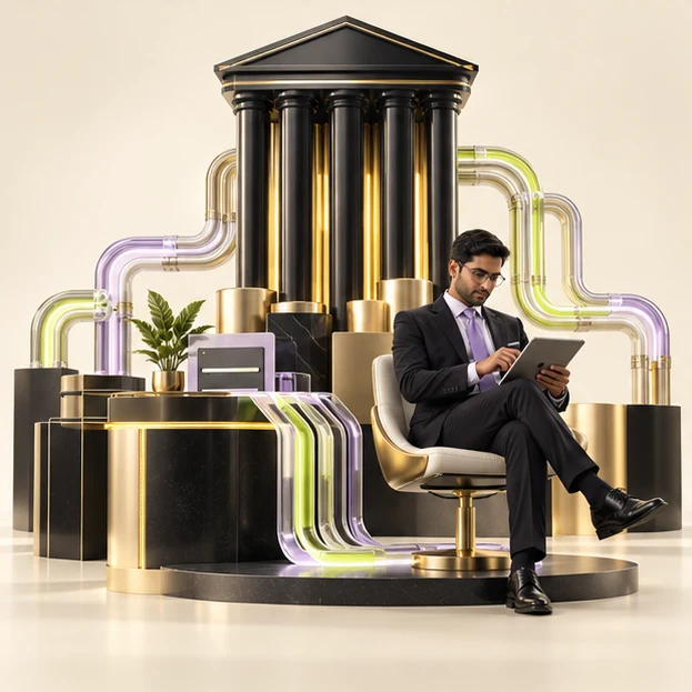 Concept illustration for FINANCIAL INSTITUTIONS