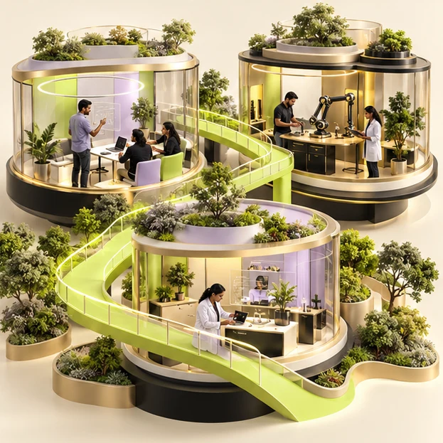 Concept illustration for INCUBATORS