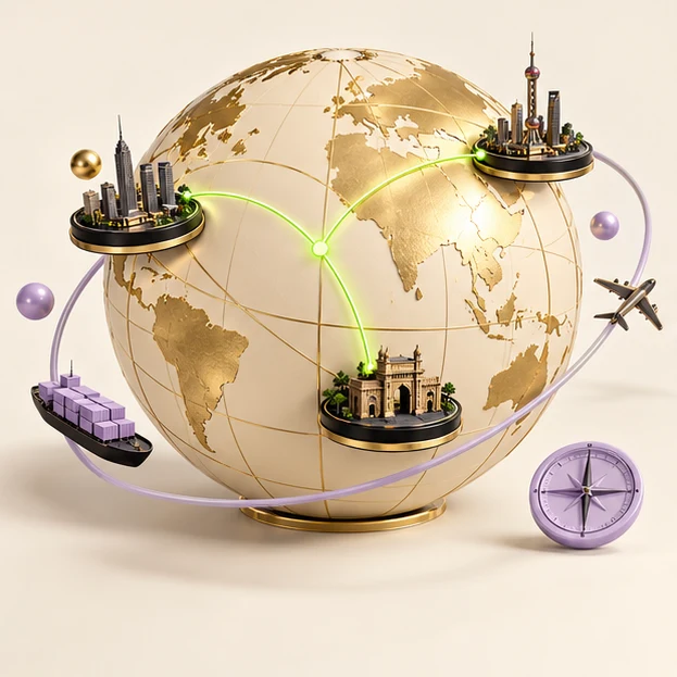 Concept illustration for CAPITAL + GLOBAL